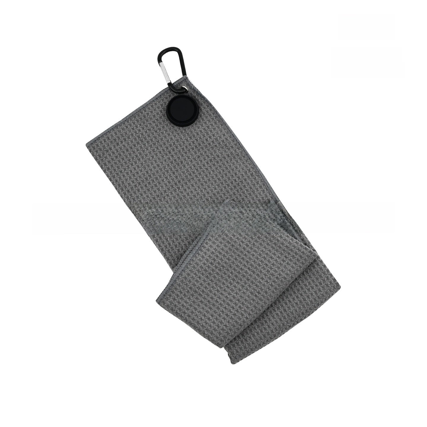Magnetic Microfiber Golf Towel with Waffle Pattern