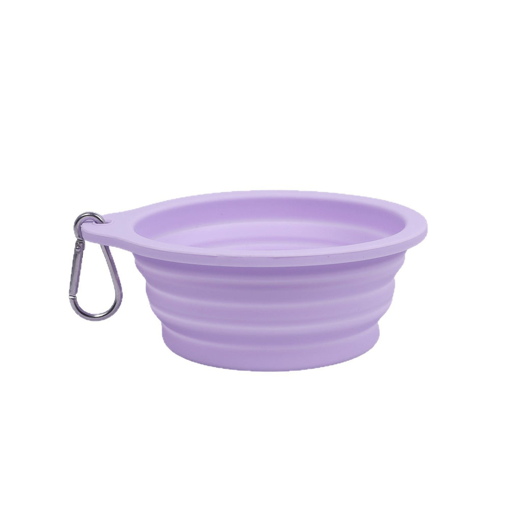 Portable Folding Silicone Pet Bowl