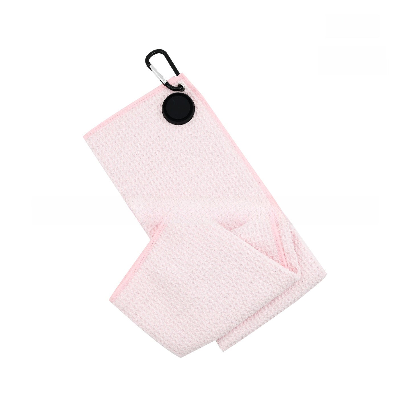 Magnetic Microfiber Golf Towel with Waffle Pattern