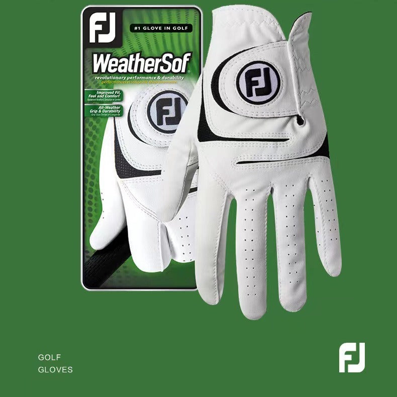 Men's Golf Gloves Breathable Lambskin