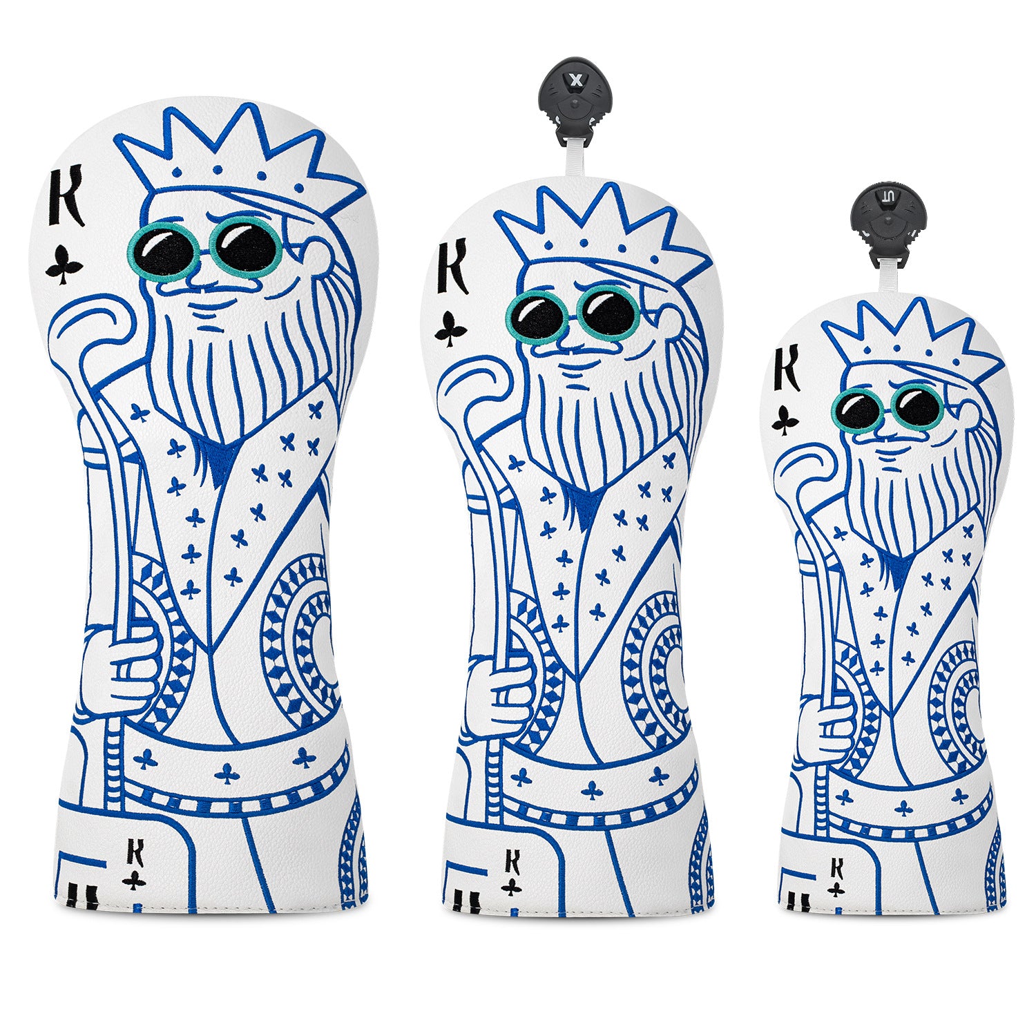 Golf Club Cover with Poker Card