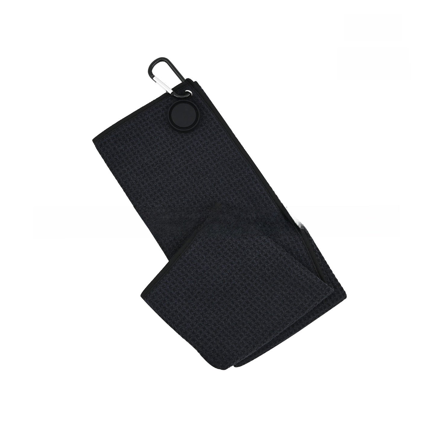 Magnetic Microfiber Golf Towel with Waffle Pattern