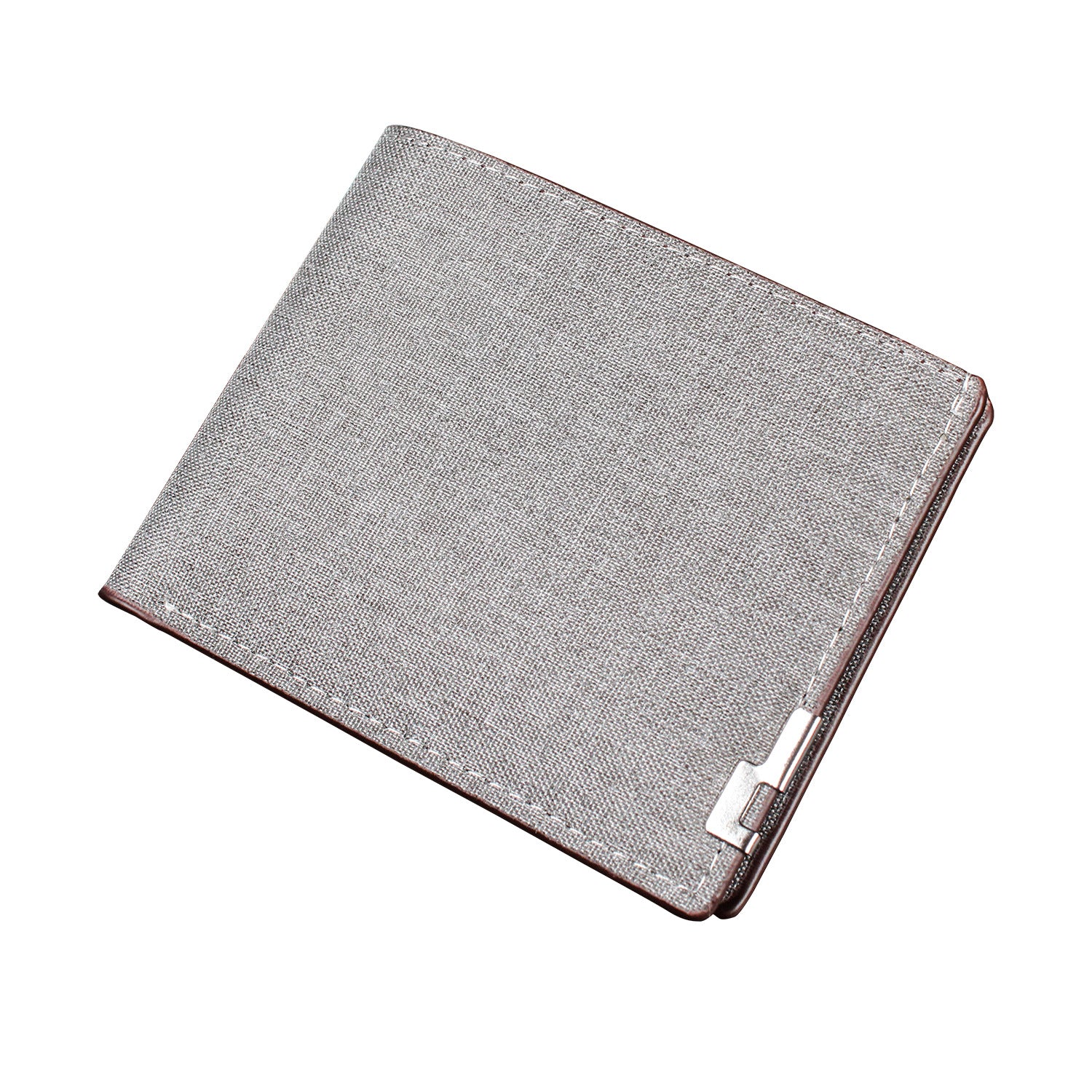 Mens Short Canvas Wallet